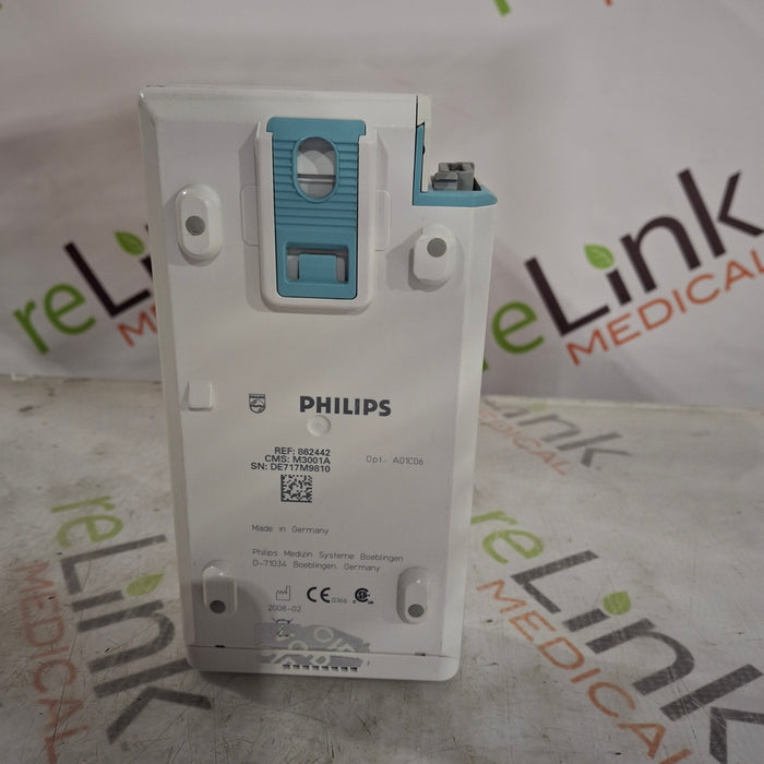 Philips M3001A-A01C06 Fast SpO2, NIBP, ECG, Temp, IBP MMS Module