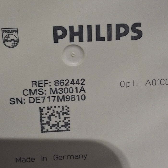 Philips M3001A-A01C06 Fast SpO2, NIBP, ECG, Temp, IBP MMS Module