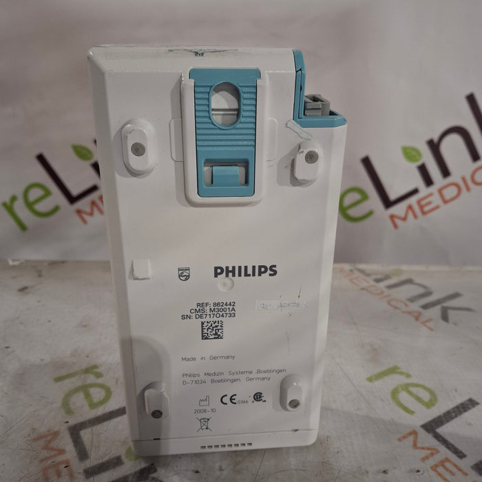 Philips M3001A-A01C06 Fast SpO2, NIBP, ECG, Temp, IBP MMS Module