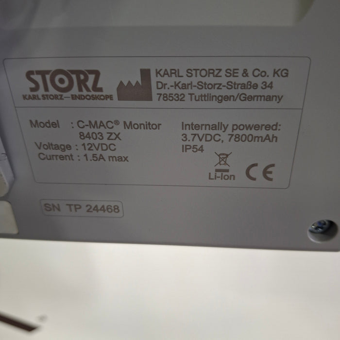 Karl Storz 8403 ZX C-MAC Monitor