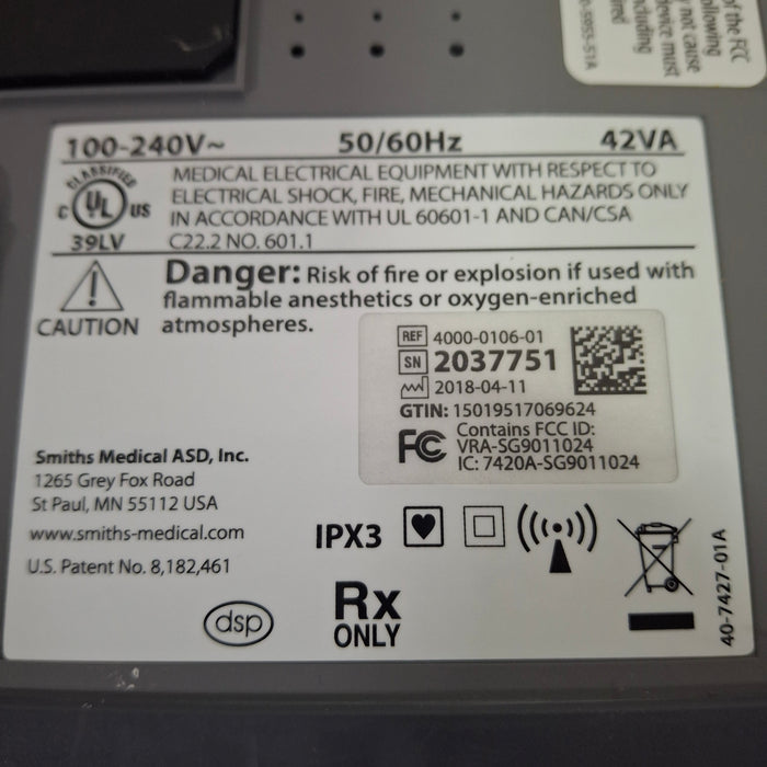 Smiths Medical Medfusion 4000 Syringe Infusion Pump