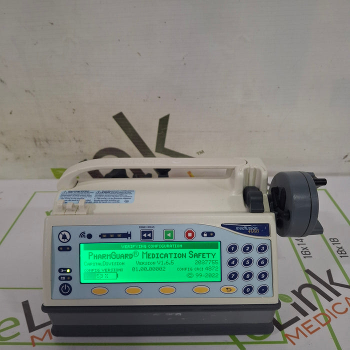 Smiths Medical Medfusion 4000 Syringe Infusion Pump