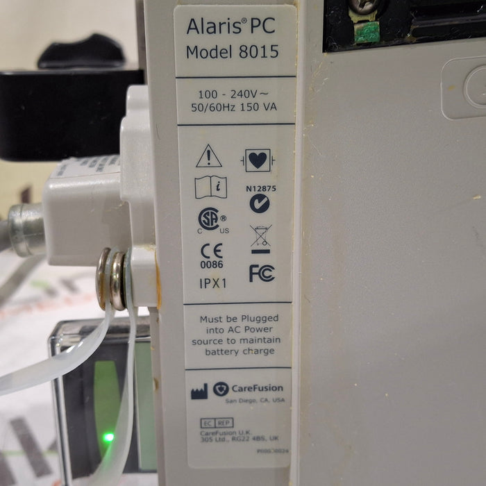 CareFusion Alaris 8015 Large Screen POC Infusion Pump
