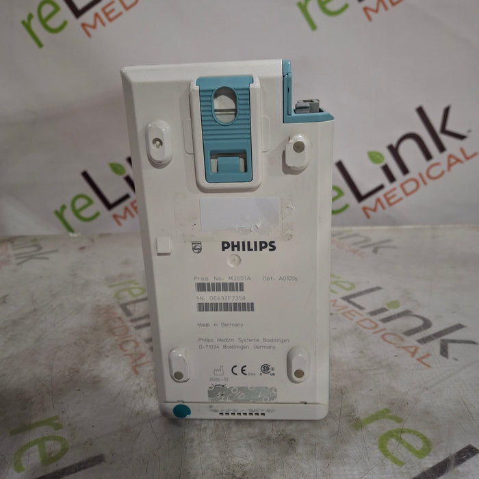 Philips M3001A-A01C06 Fast SpO2, NIBP, ECG, Temp, IBP MMS Module