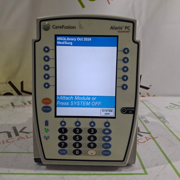 CareFusion Alaris 8015 Large Screen POC Infusion Pump