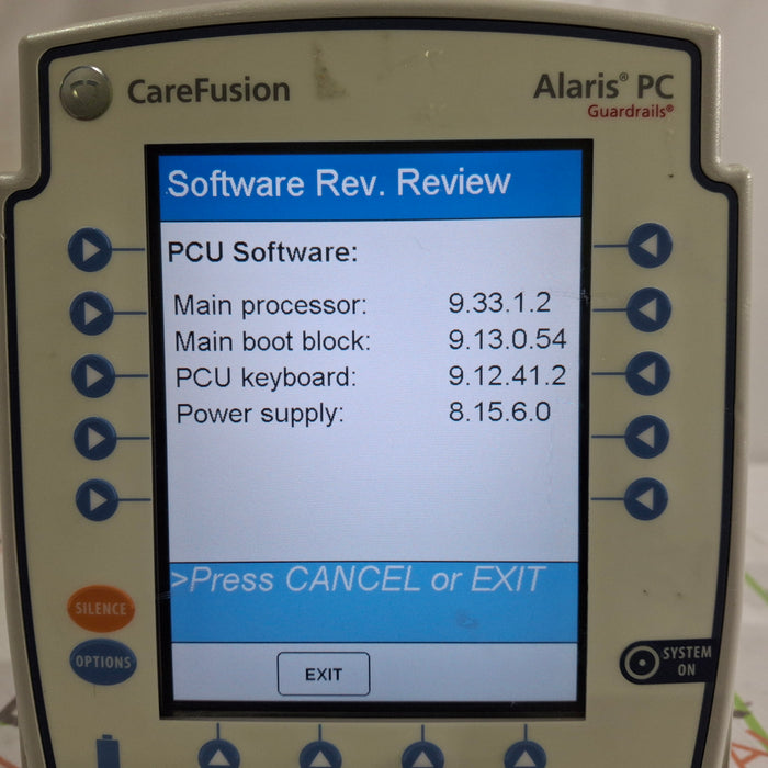 CareFusion Alaris 8015 Large Screen POC Infusion Pump