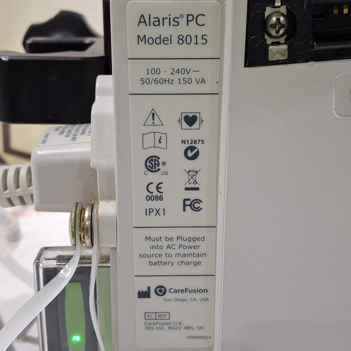 CareFusion Alaris 8015 Large Screen POC Infusion Pump