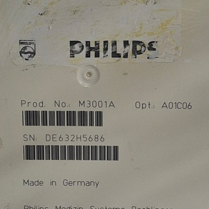 Philips M3001A-A01C06 Fast SpO2, NIBP, ECG, Temp, IBP MMS Module