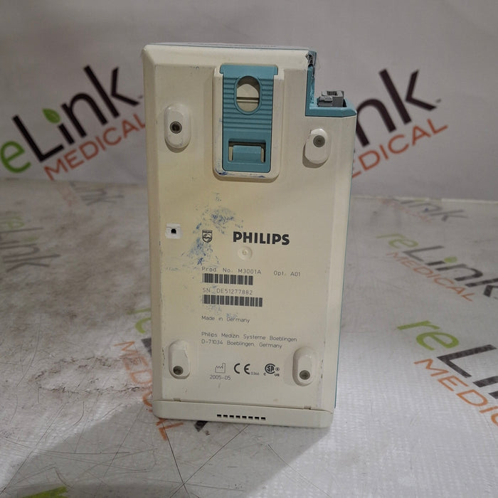 Philips M3001A-A01 Fast SpO2, NIBP, ECG MMS Module