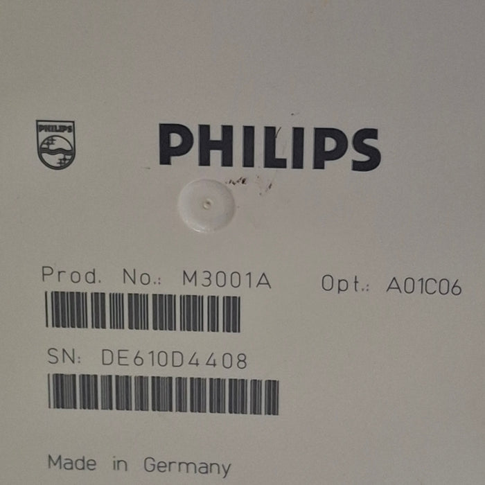 Philips M3001A-A01C06 Fast SpO2, NIBP, ECG, Temp, IBP MMS Module