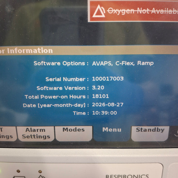 Philips Respironics V60 BiPAP Ventilator