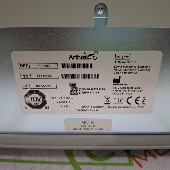 Arthrex Synergy Resection AR-8305 Shaver Controller