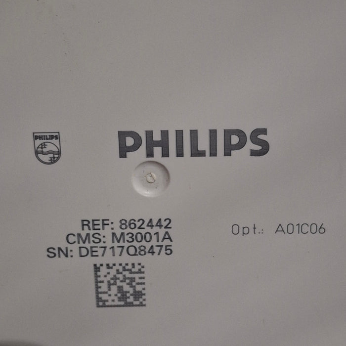Philips M3001A-A01C06 Fast SpO2, NIBP, ECG, Temp, IBP MMS Module