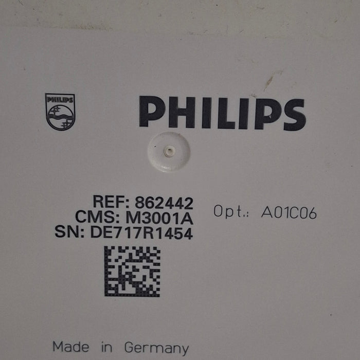 Philips M3001A-A01C06 Fast SpO2, NIBP, ECG, Temp, IBP MMS Module