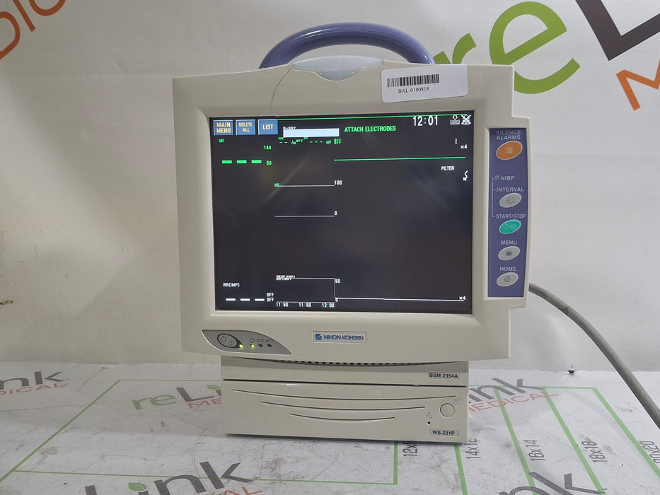Nihon Kohden BSM-2354A Bedside Monitor