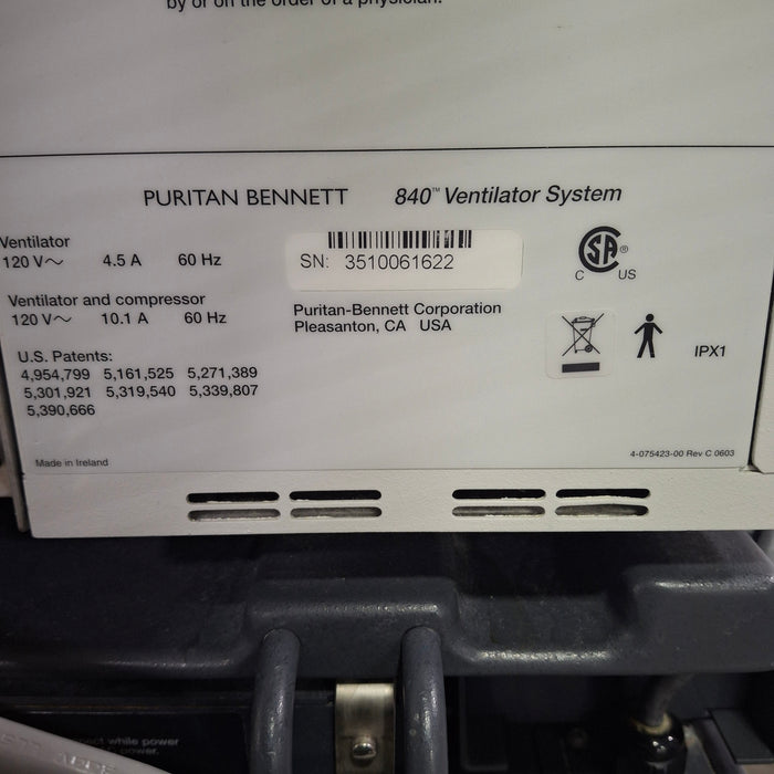 Puritan Bennett 840 Ventilator