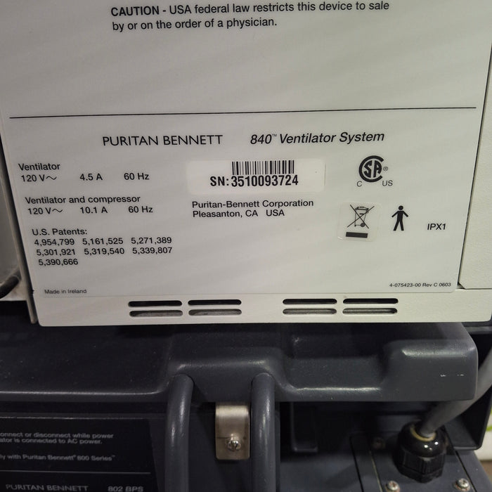 Puritan Bennett 840 Ventilator