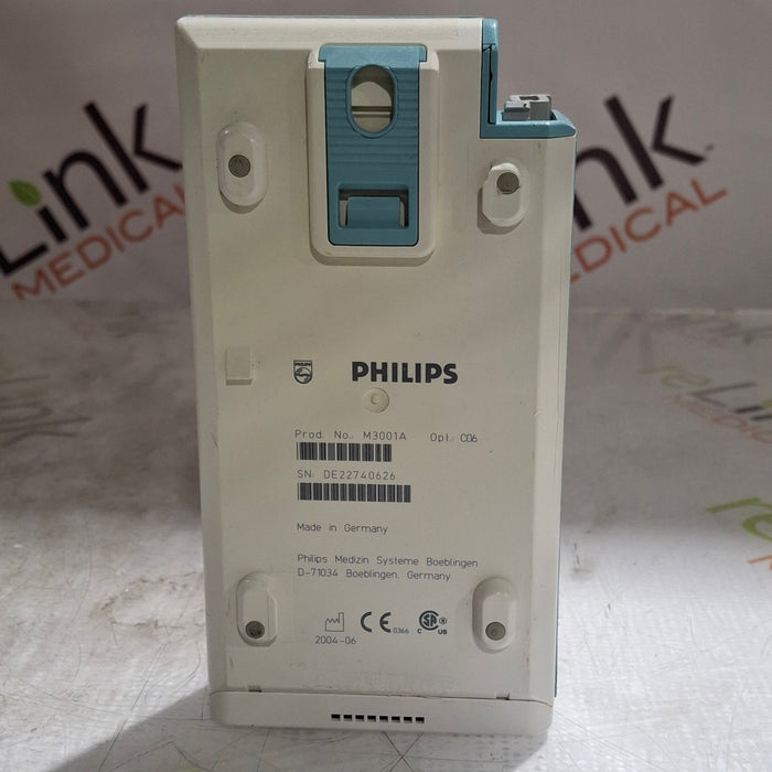 Philips M3001A-C06 Fast SpO2, NIBP, ECG, Temp, IBP MMS Module