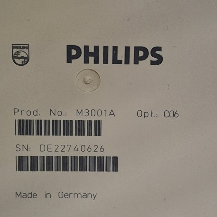 Philips M3001A-C06 Fast SpO2, NIBP, ECG, Temp, IBP MMS Module