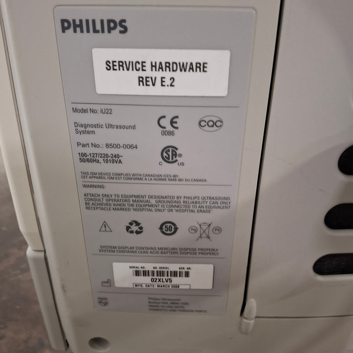 Philips IU22 Ultrasound