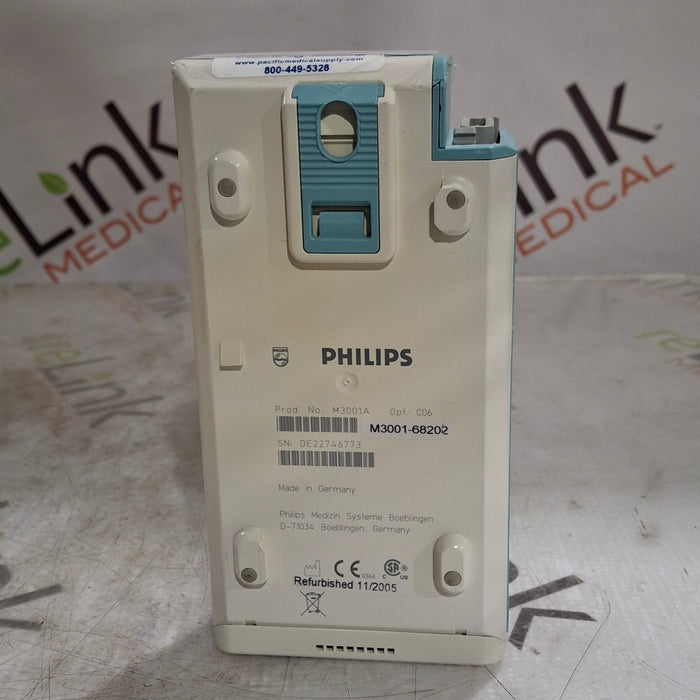 Philips M3001A-C06 Fast SpO2, NIBP, ECG, Temp, IBP MMS Module