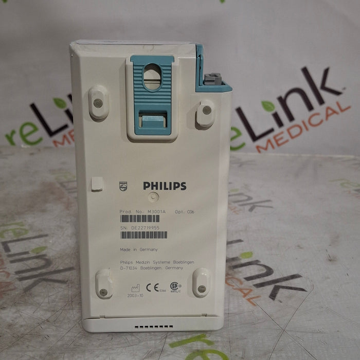 Philips M3001A-C06 Fast SpO2, NIBP, ECG, Temp, IBP MMS Module
