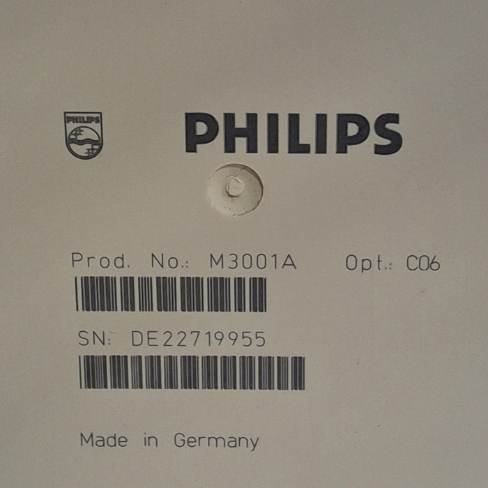 Philips M3001A-C06 Fast SpO2, NIBP, ECG, Temp, IBP MMS Module