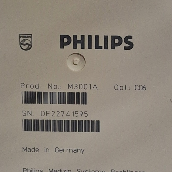 Philips M3001A-C06 Fast SpO2, NIBP, ECG, Temp, IBP MMS Module