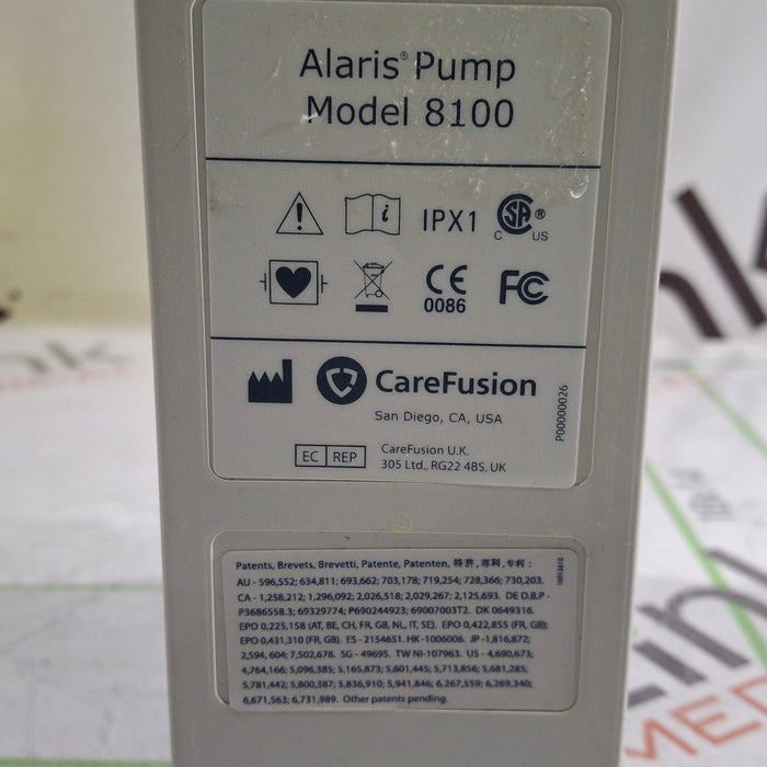 CareFusion Alaris 8100 LVP Infusion Pump Module