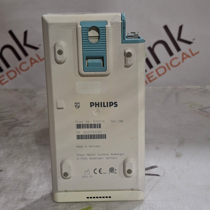 Philips M3001A-C06 Fast SpO2, NIBP, ECG, Temp, IBP MMS Module