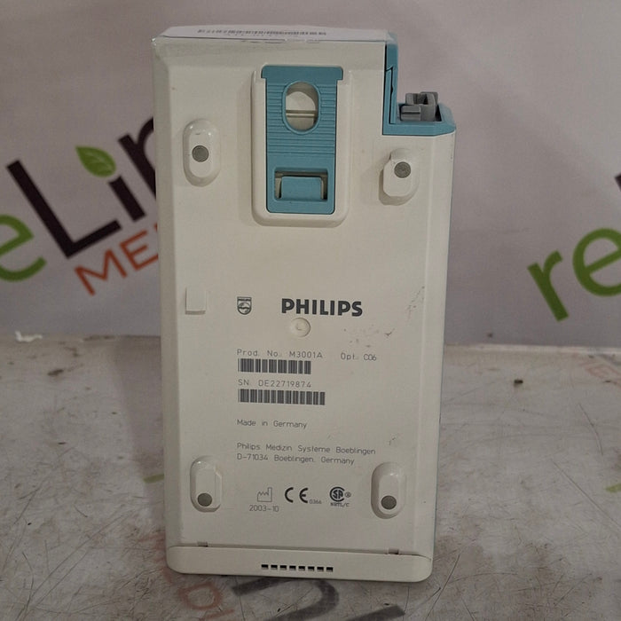 Philips M3001A-C06 Fast SpO2, NIBP, ECG, Temp, IBP MMS Module