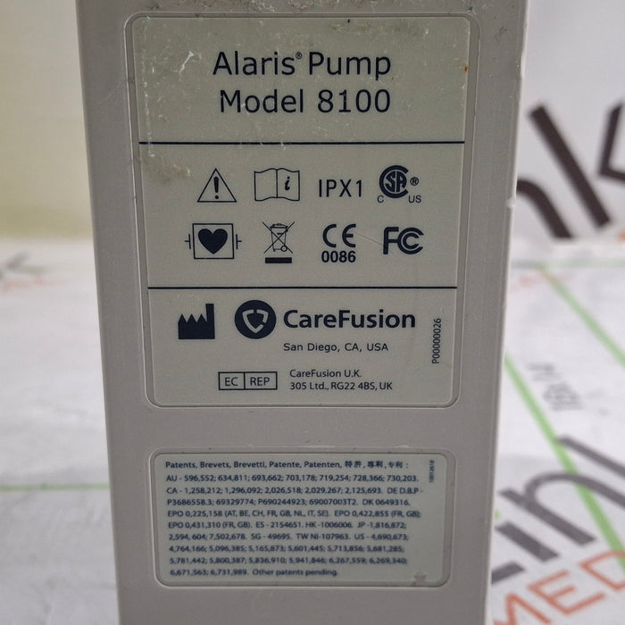 CareFusion Alaris 8100 LVP Infusion Pump Module