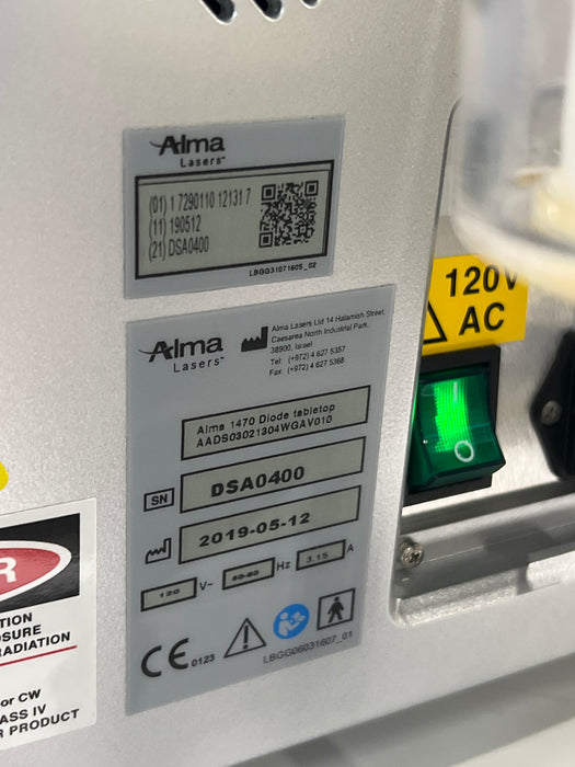 Alma Lasers BeautiFILL Laser System