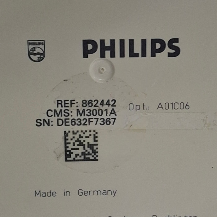 Philips M3001A-A01C06 Fast SpO2, NIBP, ECG, Temp, IBP MMS Module