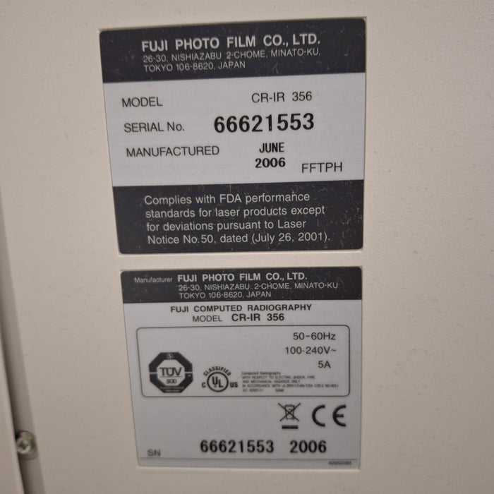 Fujifilm CR-IR 356 CR Reader