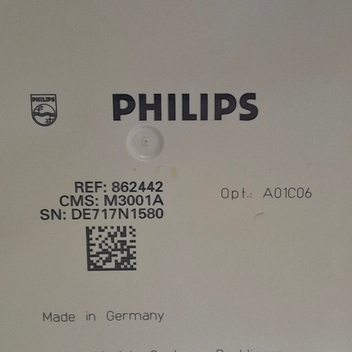 Philips M3001A-A01C06 Fast SpO2, NIBP, ECG, Temp, IBP MMS Module