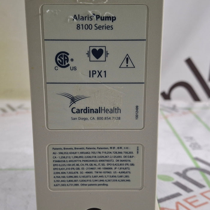CareFusion Alaris 8100 LVP Infusion Pump Module
