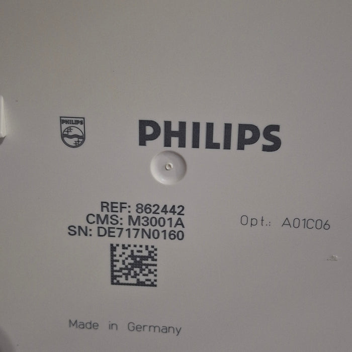 Philips M3001A-A01C06 Fast SpO2, NIBP, ECG, Temp, IBP MMS Module