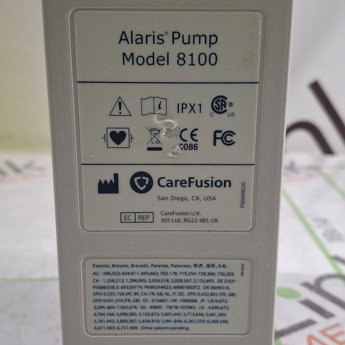 CareFusion Alaris 8100 LVP Infusion Pump Module