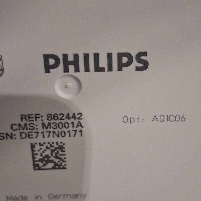 Philips M3001A-A01C06 Fast SpO2, NIBP, ECG, Temp, IBP MMS Module