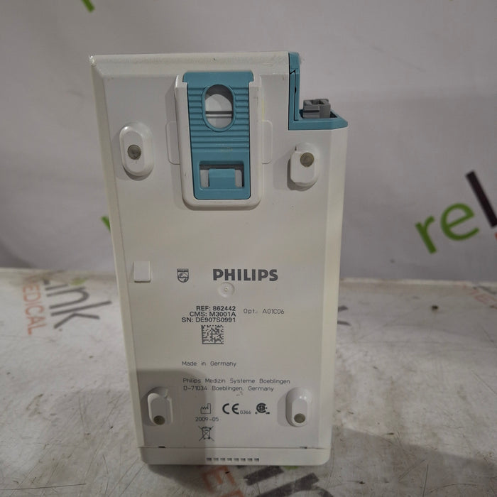Philips M3001A-A01C06 Fast SpO2, NIBP, ECG, Temp, IBP MMS Module