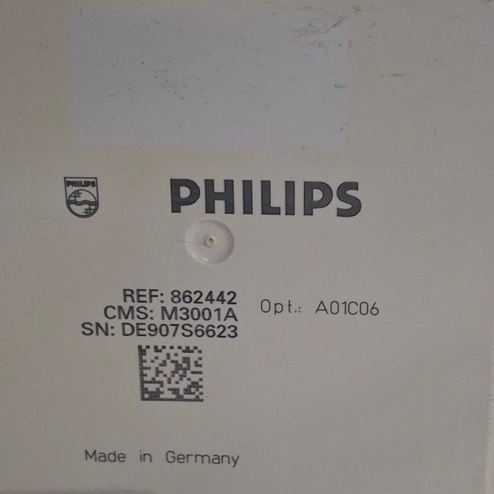 Philips M3001A-A01C06 Fast SpO2, NIBP, ECG, Temp, IBP MMS Module