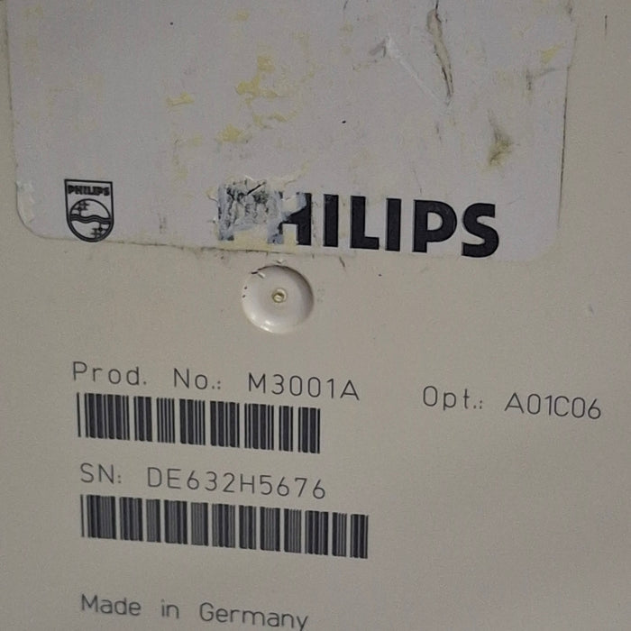 Philips M3001A-A01C06 Fast SpO2, NIBP, ECG, Temp, IBP MMS Module
