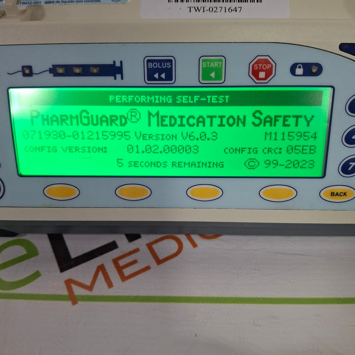 Smiths Medical Medfusion 3500 Version 6 Syringe Infusion Pump