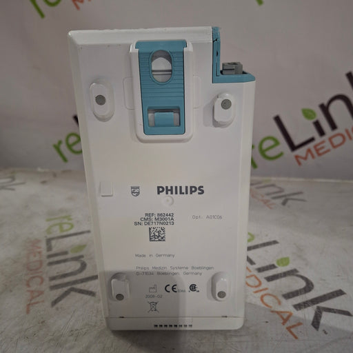 Philips Philips M3001A-A01C06 Fast SpO2, NIBP, ECG, Temp, IBP MMS Module Patient Monitors reLink Online