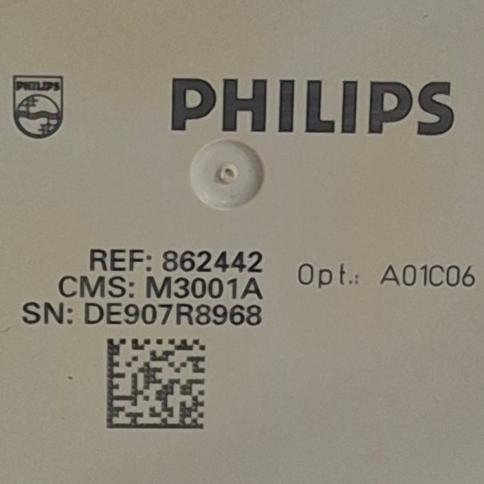 Philips M3001A-A01C06 Fast SpO2, NIBP, ECG, Temp, IBP MMS Module