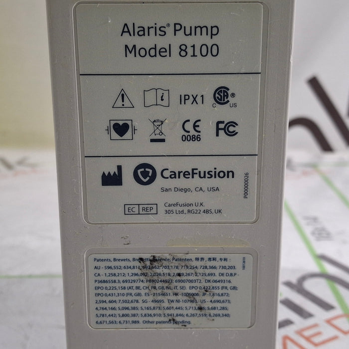 CareFusion Alaris 8100 LVP Infusion Pump Module