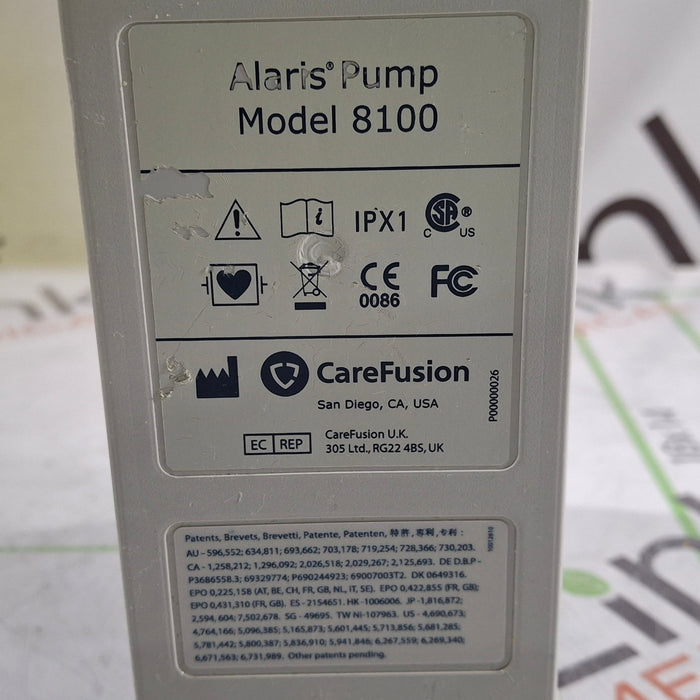 CareFusion Alaris 8100 LVP Infusion Pump Module