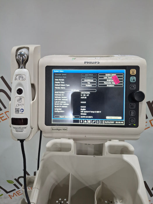 Philips SureSigns VS4 Vital Signs Monitor
