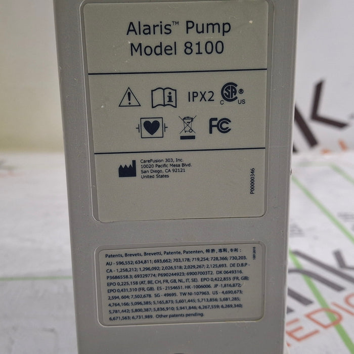 CareFusion Alaris 8100 LVP Infusion Pump Module